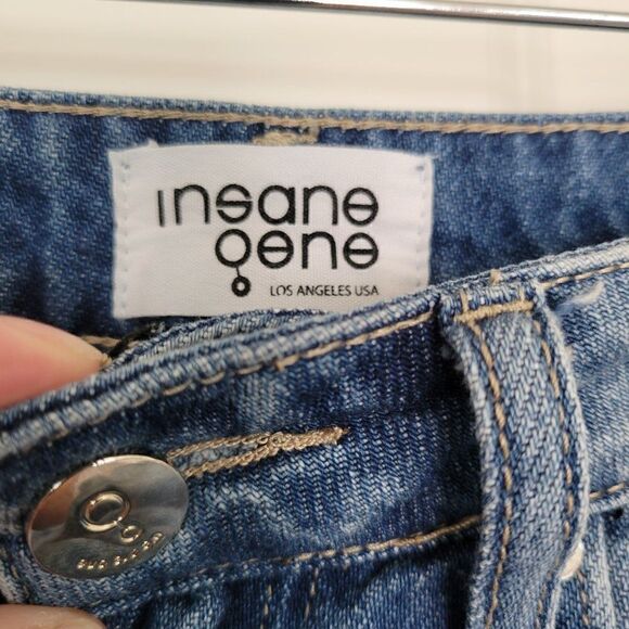 Ineane Oene Denim  Shorts Mid-Waist size xs.‎ - Picture 4 of 9